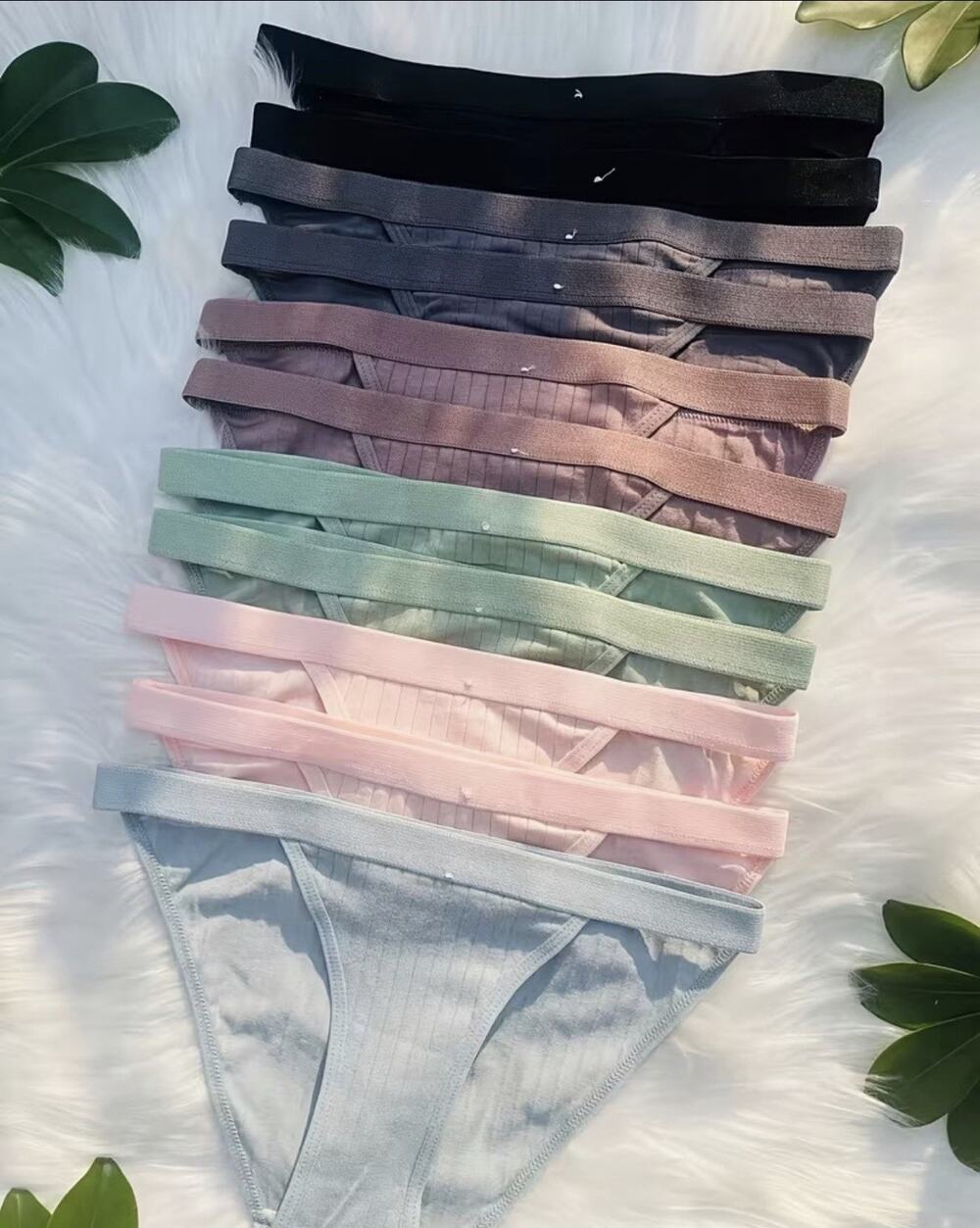 Women’s 11 Piece Bikini, Underwear, Cotton In Size Extra Large New In Package